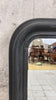 64.5cm High Painted Black Framed Louis Philippe Mirror