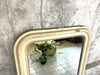 99cm High White Painted Louis Philippe Mirror