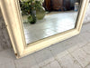 99cm High White Painted Louis Philippe Mirror
