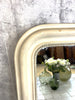 99cm High White Painted Louis Philippe Mirror