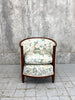Carved Art Deco 1930's Tub Armchair to Reupholster