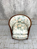 Carved Art Deco 1930's Tub Armchair to Reupholster