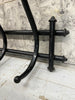 Set of 3 Ebonised Bentwood Coat Hooks Portemanteau