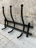 Set of 3 Ebonised Bentwood Coat Hooks Portemanteau