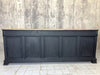 Black Solid Wood Shop Counter Sideboard Drawers Cupboard
