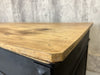 Black Solid Wood Shop Counter Sideboard Drawers Cupboard