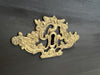 Small Black Serpentine Chest of Drawers