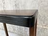 Black and Veneer Art Deco Side Table