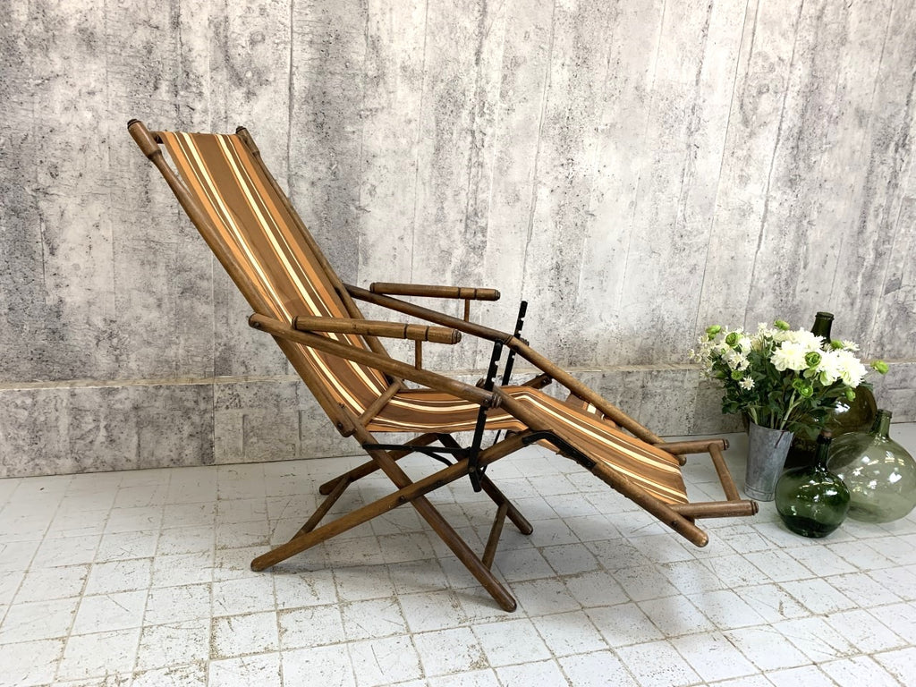 Reclining Deck Chair Lounger