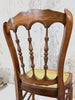 Set of Six Cane Dining Chairs