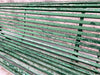 200cm 'Parisian' Chippy Green Paint Garden Bench