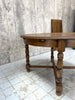 Circular Mid Century Oak extendable Dining Table