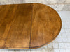 Circular Mid Century Oak extendable Dining Table
