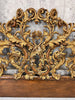 Carved Decorative, Gilded Headboard