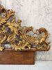 Carved Decorative, Gilded Headboard