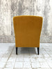 Napoleon III Gold Mohair Velvet Armchair To Reupholster