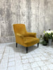 Napoleon III Gold Mohair Velvet Armchair To Reupholster