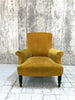 Napoleon III Gold Mohair Velvet Armchair To Reupholster