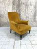 Napoleon III Gold Mohair Velvet Armchair To Reupholster