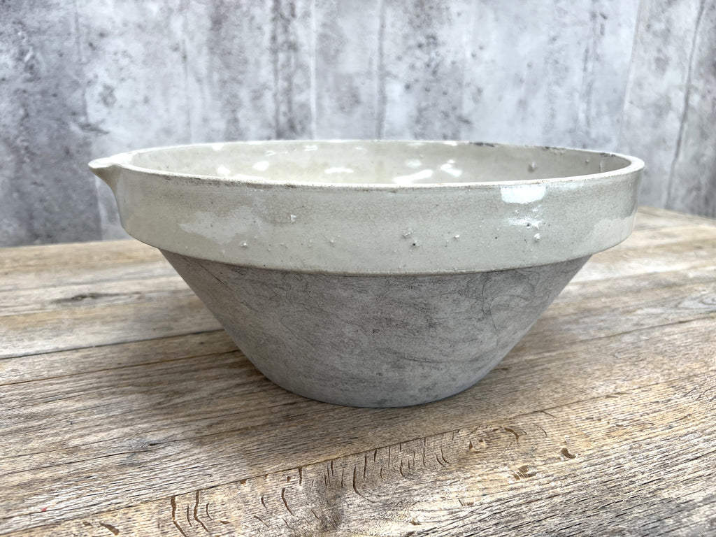 Large Stoneware Dairy Bowl