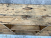 Free Standing Rustic Haberdashery Shelves Pigeon Hole Storage Sideboard