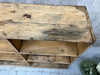 Free Standing Rustic Haberdashery Shelves Pigeon Hole Storage Sideboard
