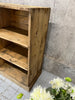 Free Standing Rustic Haberdashery Shelves Pigeon Hole Storage Sideboard