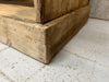 Free Standing Rustic Haberdashery Shelves Pigeon Hole Storage Sideboard