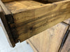 French Hardwood 2 Door Cupboard and Drawer