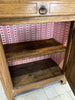 French Hardwood 2 Door Cupboard and Drawer