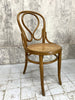Individual Bentwood French Bistro Chair with Cane Seat