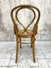 Individual Bentwood French Bistro Chair with Cane Seat