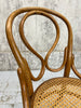 Individual Bentwood French Bistro Chair with Cane Seat