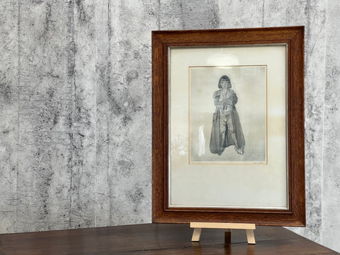 'Kit' Signed Print William Orpen