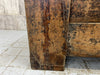 French Larch Marriage Chest From 17th - 18th Century
