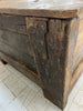 French Larch Marriage Chest From 17th - 18th Century