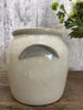 Large Stoneware Antique French Confit Pot