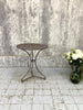 Metal Gueridon Garden Table With Original Paint