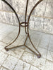 Metal Gueridon Garden Table With Original Paint