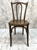Two Individual Studded Bentwood French Bistro Dining Chairs