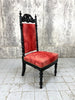 Decorative Individual Ebonised Napoleon III Slipper Chair