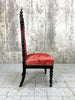 Decorative Individual Ebonised Napoleon III Slipper Chair