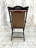 Napoleon III Ebonsied Tapestry Deck Chair
