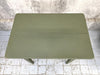 Olive Green Taper Leg Table Desk