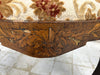 Pair 19th Century Marquetry Dining Chairs