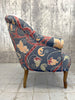 Pair of Napoleon III Blue Armchairs to Reupholster