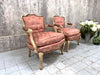 Pair French Louis XV Style Armchairs to reupholster