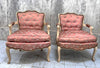Pair French Louis XV Style Armchairs to reupholster