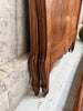 Pair Traditional French Walnut Wood Bed Frames