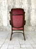 Red Bentwood Armchair to Reupholster